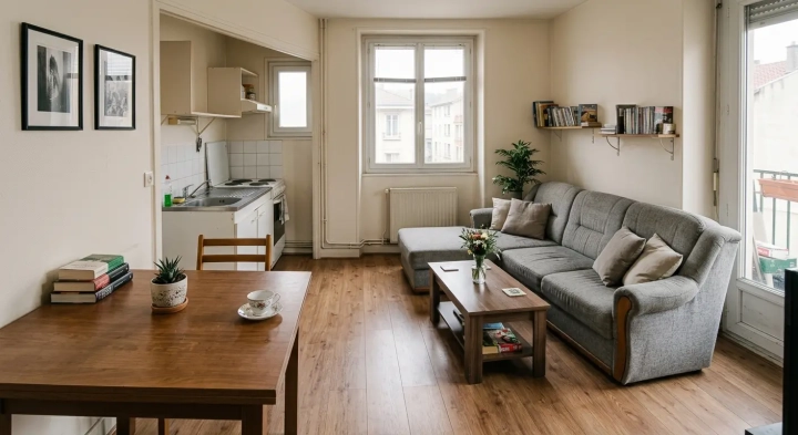 appartement après nettoyage